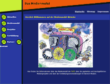 Tablet Screenshot of medienmobil.agjf-sachsen.de